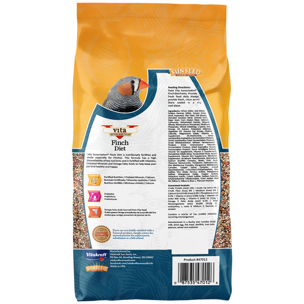 Vita Finch Diet 2.5-lb