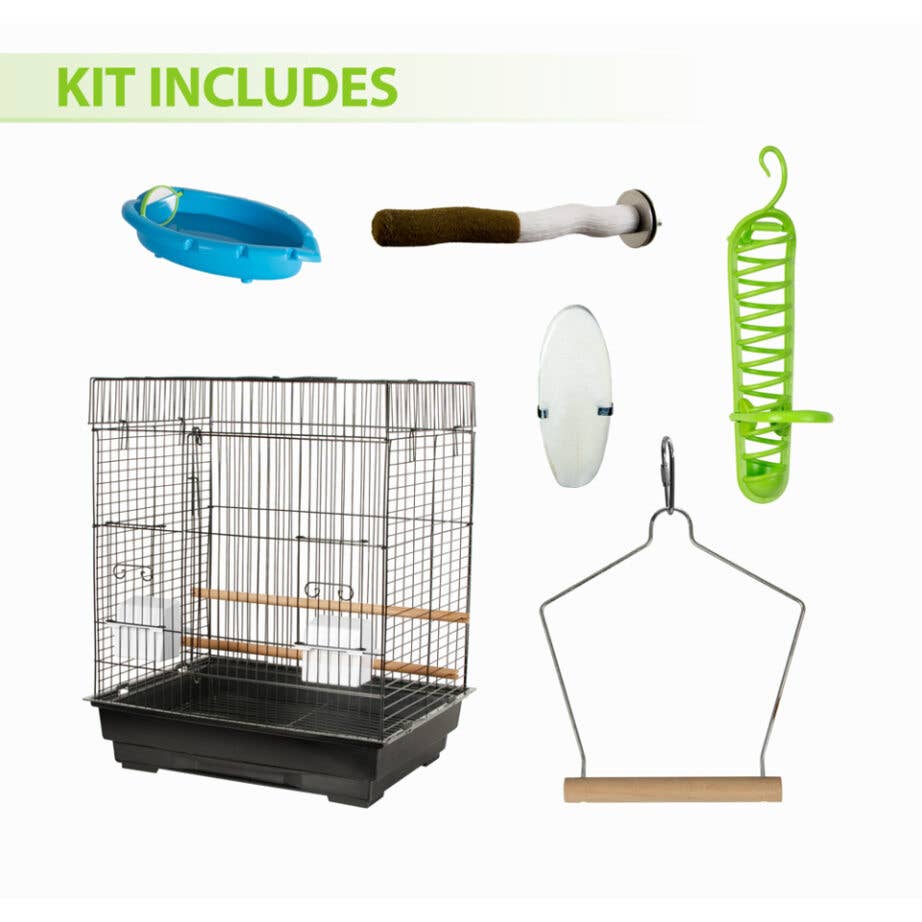 450S Bird Cage Starter Kit (ավելի փոքր/փոքր թռչուններ)