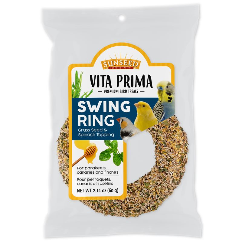 Vita Prima Swing Ring Semillas de hierba y espinacas