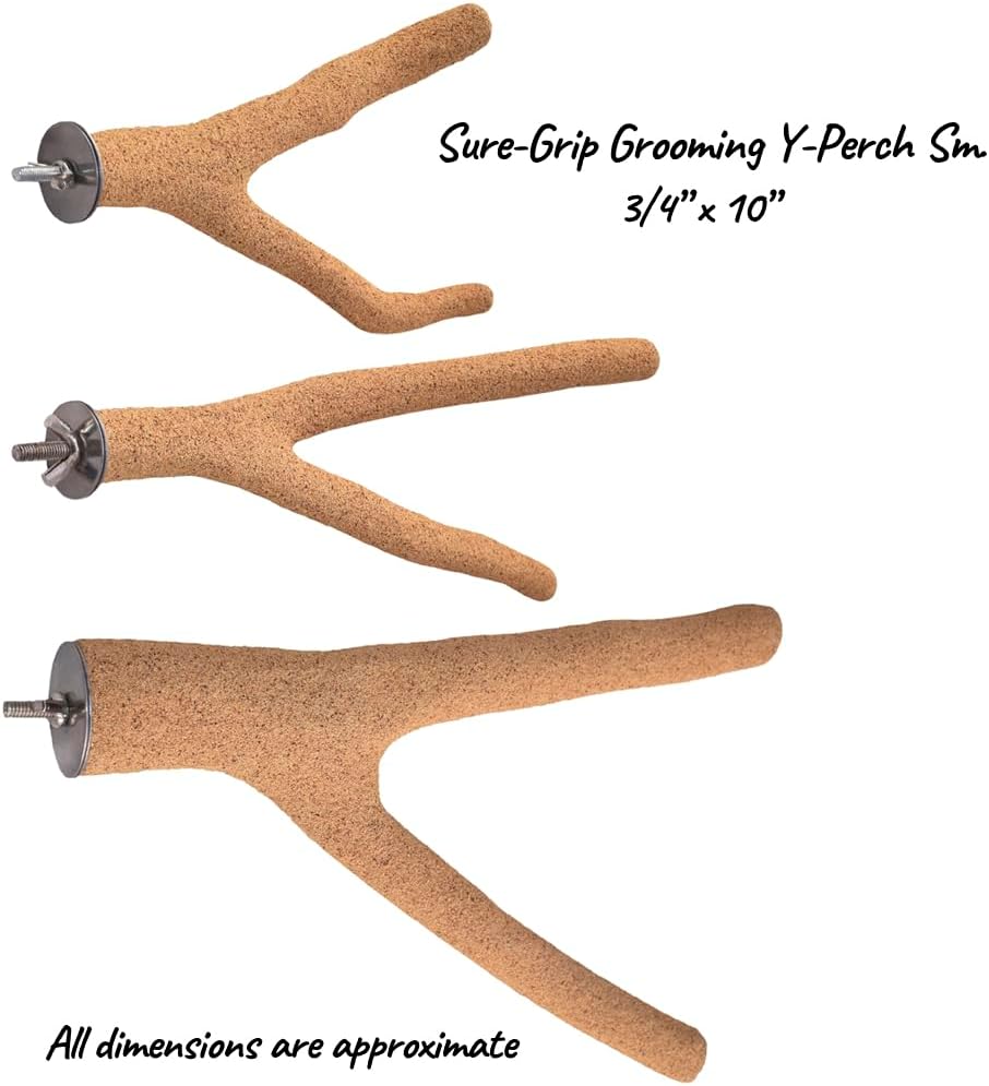 Sure-Grip Grooming Y-Perch Sm