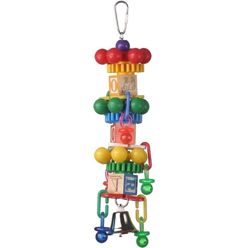 ABC Spin Tower Bird Toy