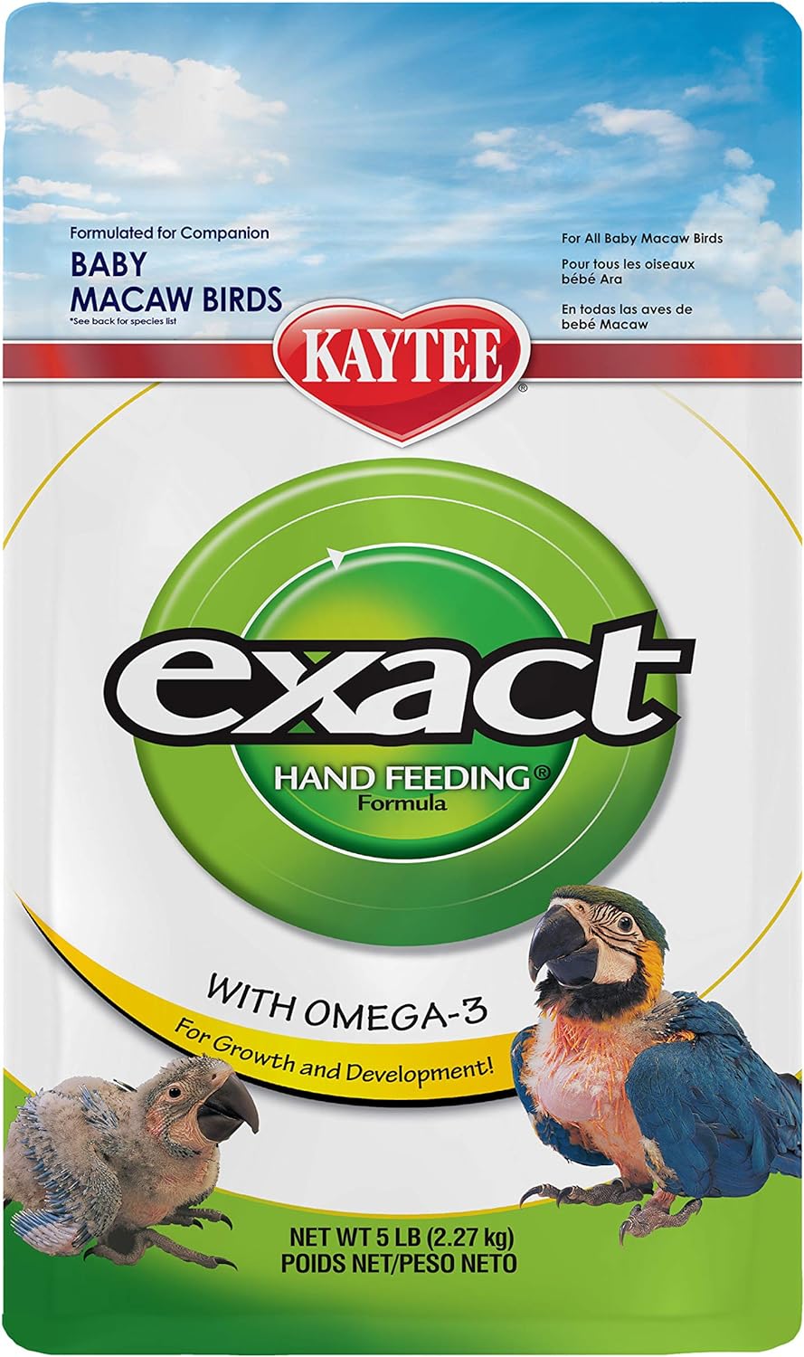 Kaytee Exact Hand Feeding For Large Baby Bird, 5-lb