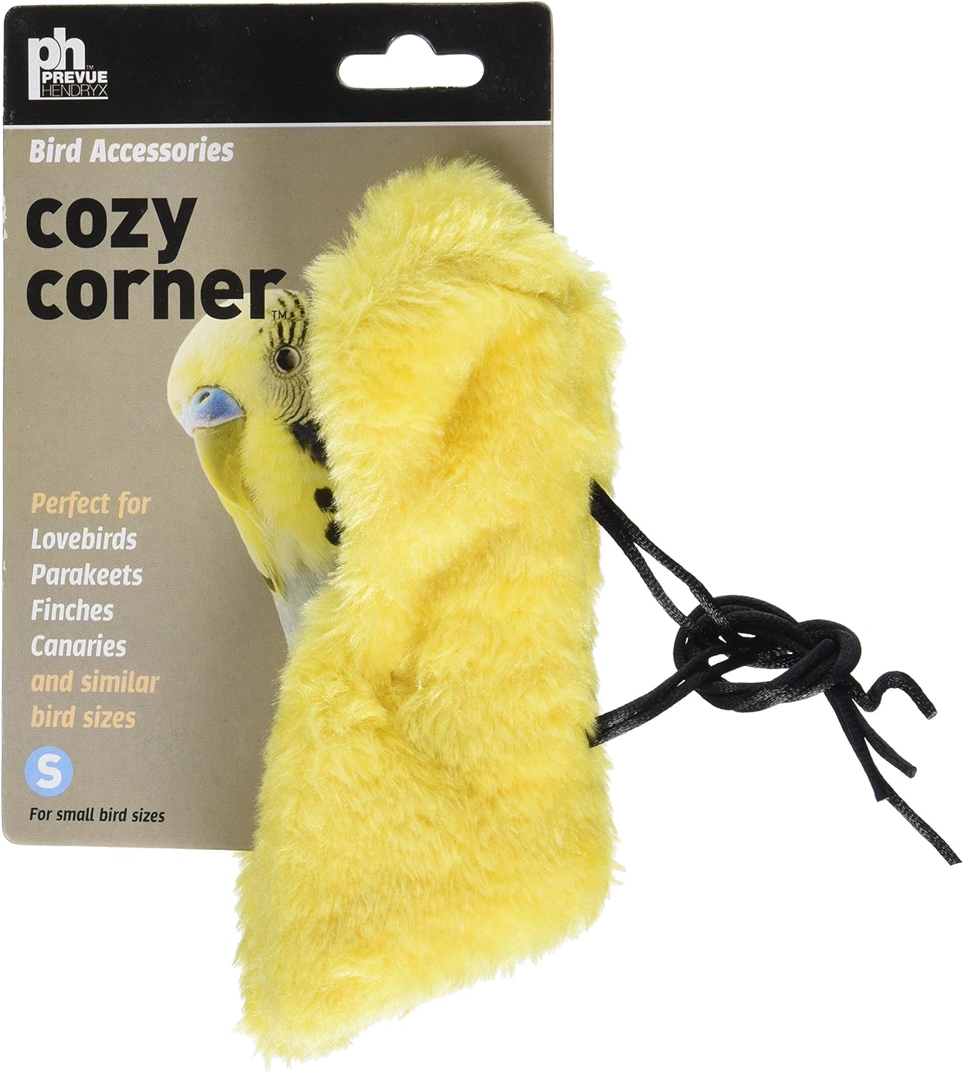 Cozy Corner Fleece Bird Blanket, Small 6-Inch