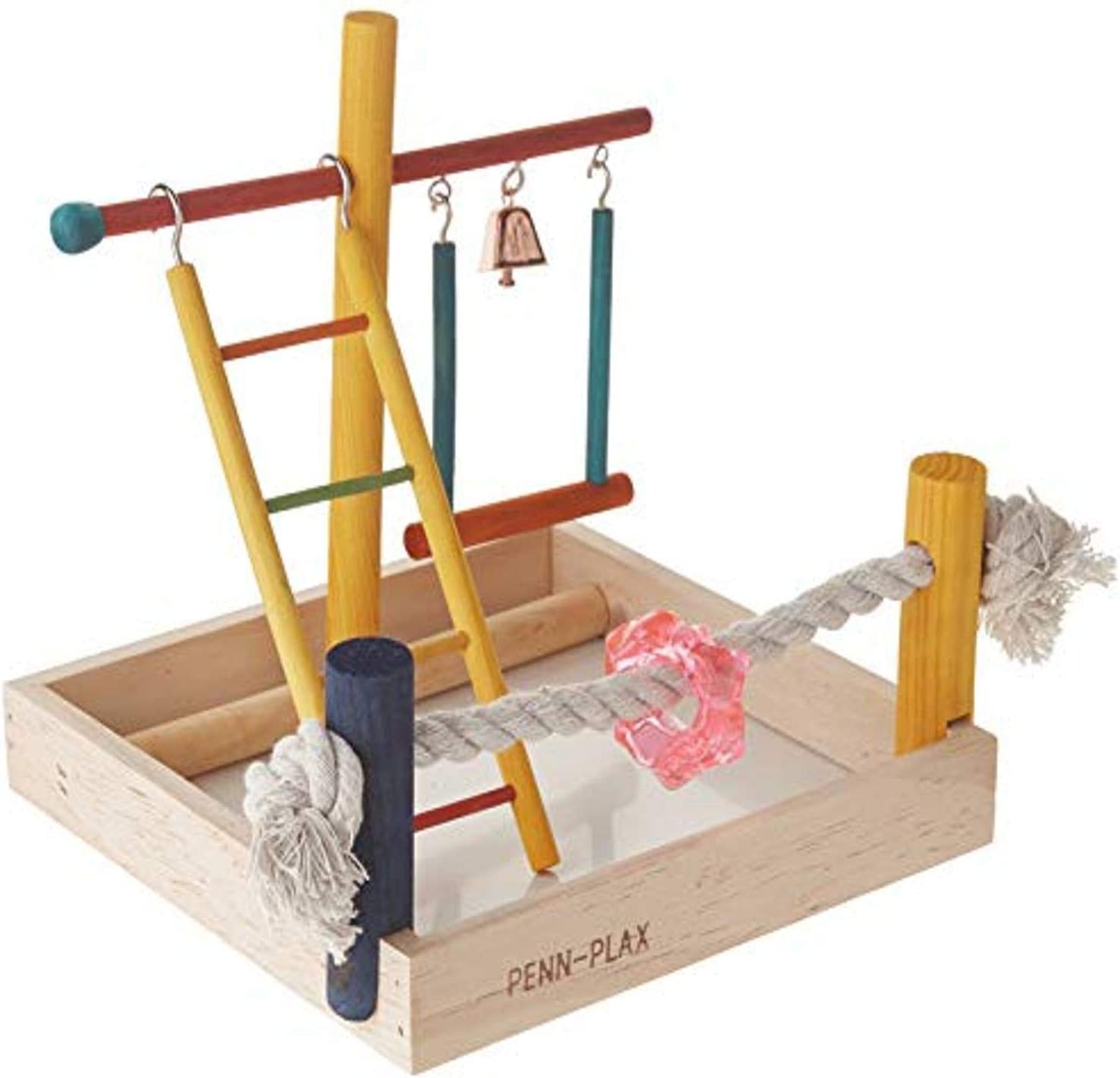 Bird-Life Wooden Playpen for Birds – Small