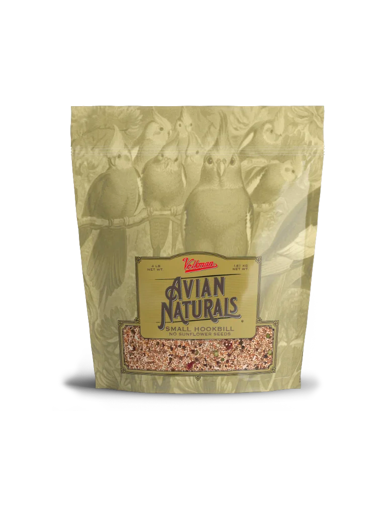 Avian Naturals Small Hookbill No Sunflower 4-lb