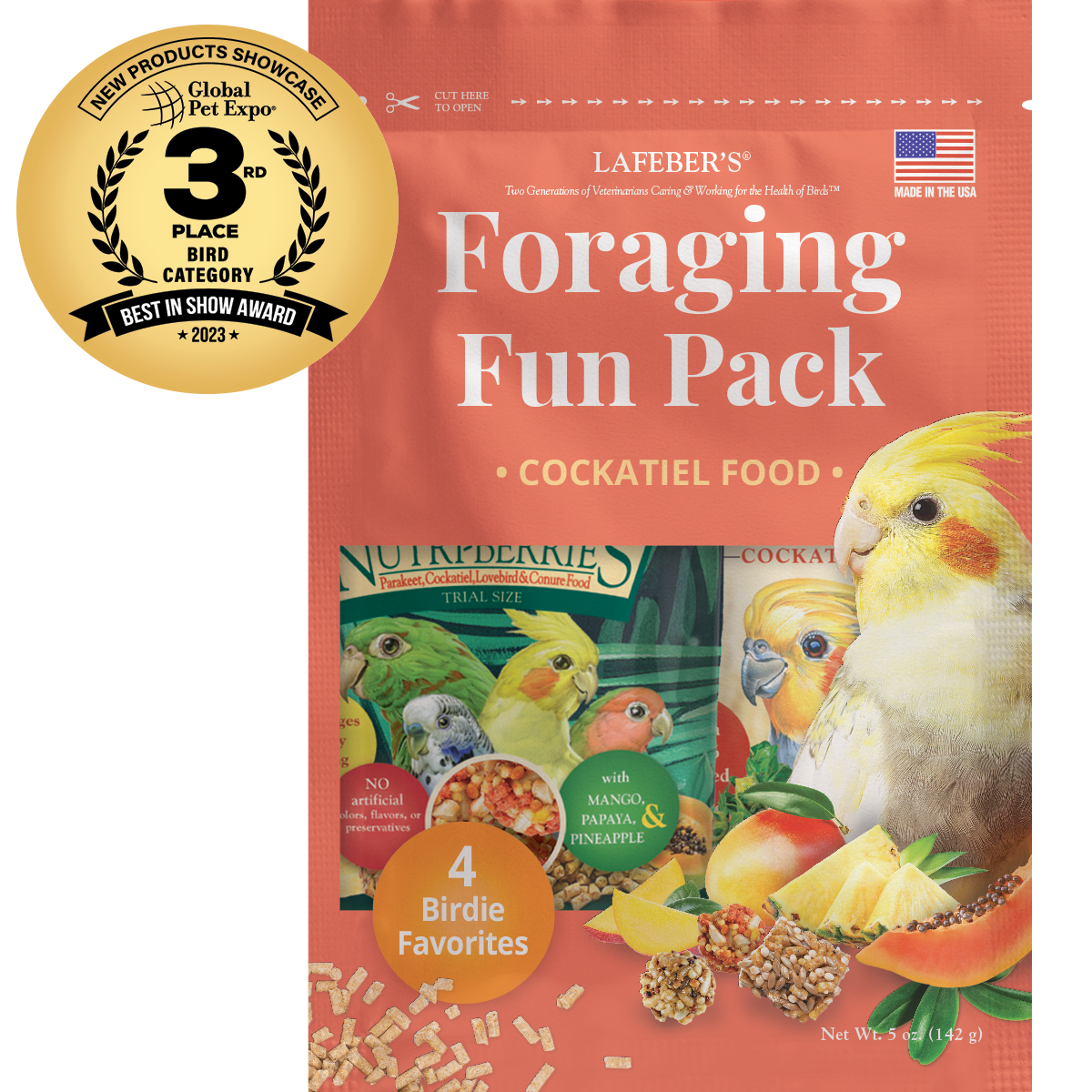 Cockatiel Foraging Fun Pack