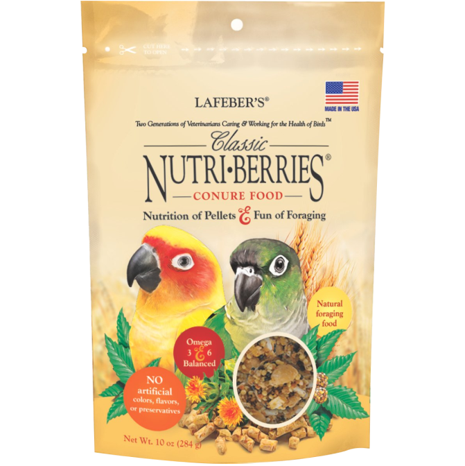 Classic Conure Nutri-Berries 10-oz