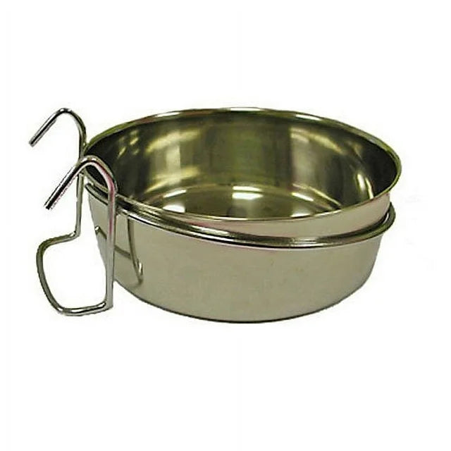 Indipets Stainless Steel Hook-On Coop Cup 20 OZ