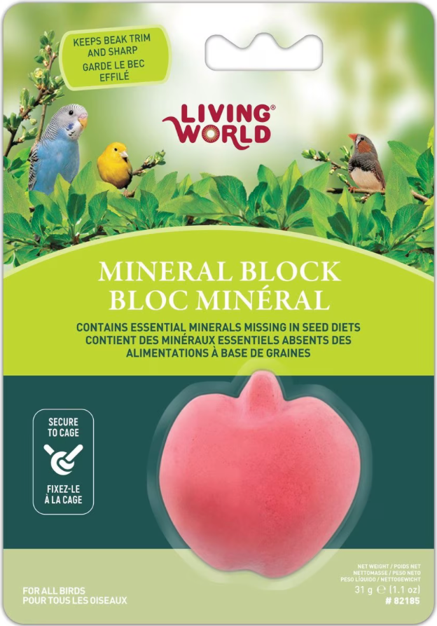 Mineral Block Apple Bird Beak Conditioner