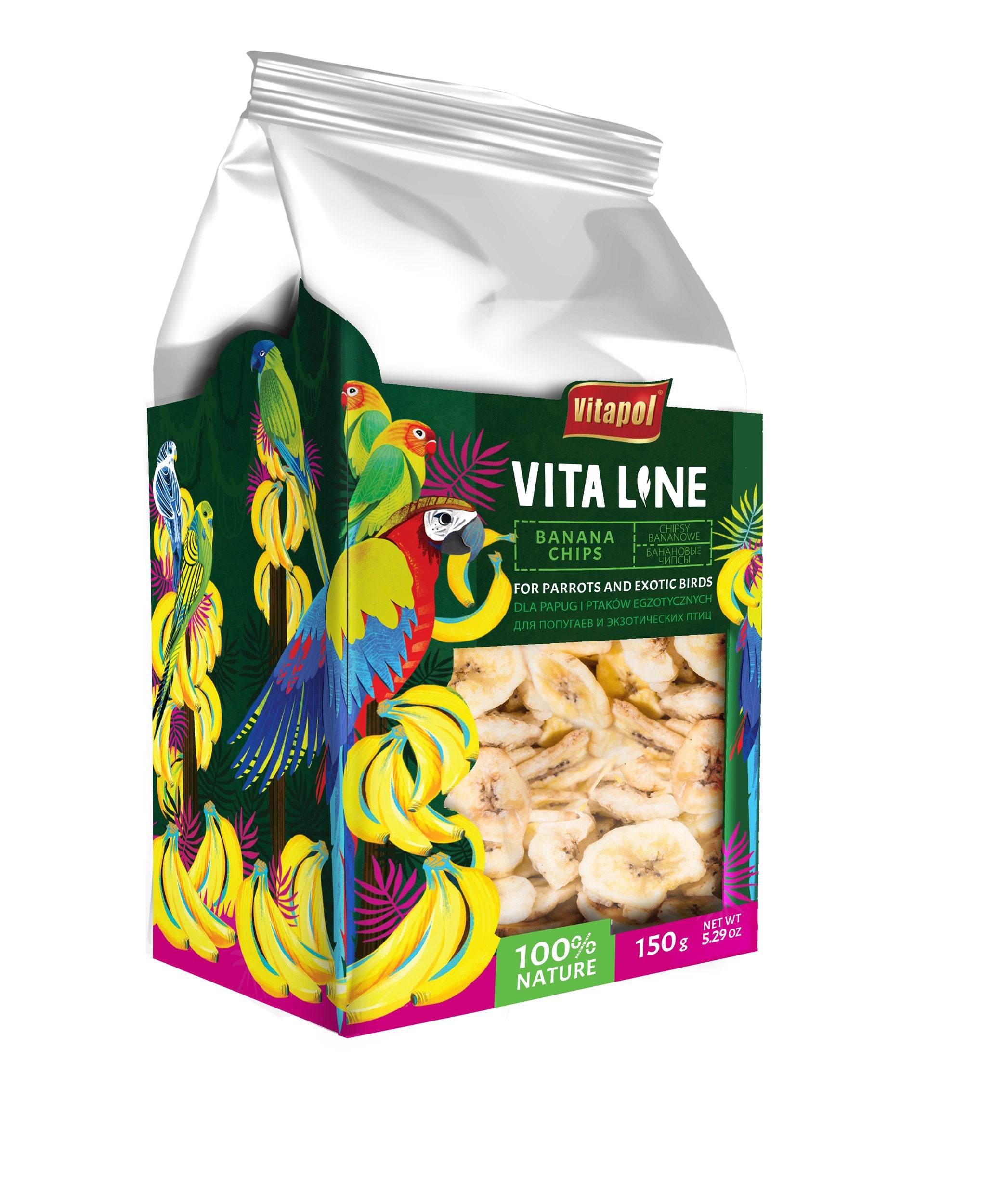 Vitapol Vitaline Banana Chips 150g