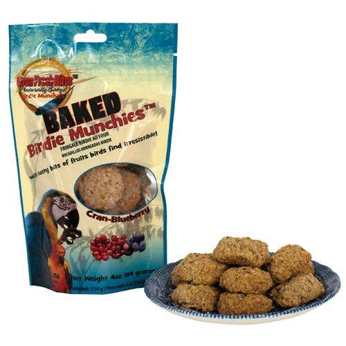 Oven Fresh Bites - 4 oz Parrot Cookies: Mixed Berries