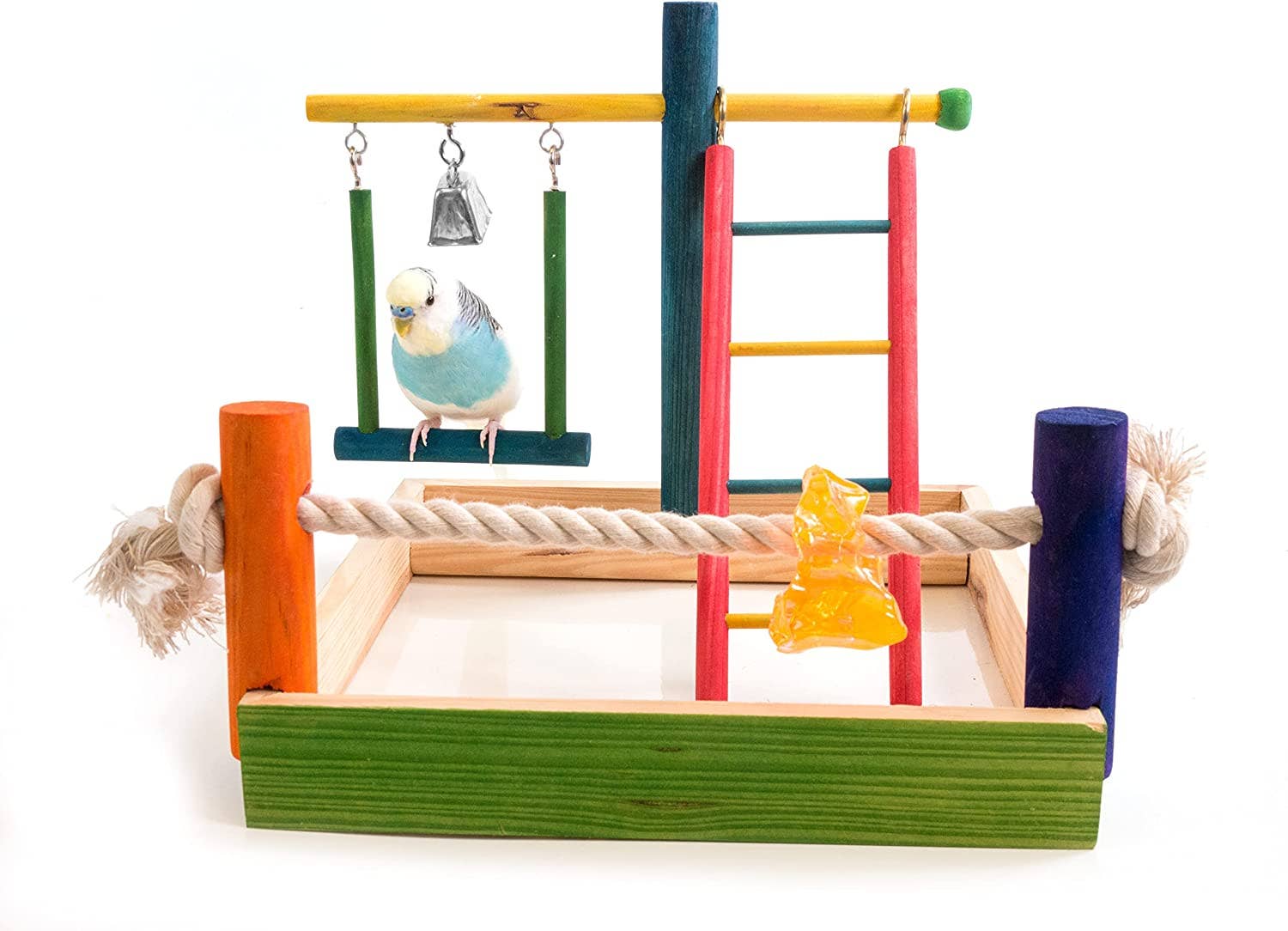 Bird-Life Wooden Playpen for Birds – Small