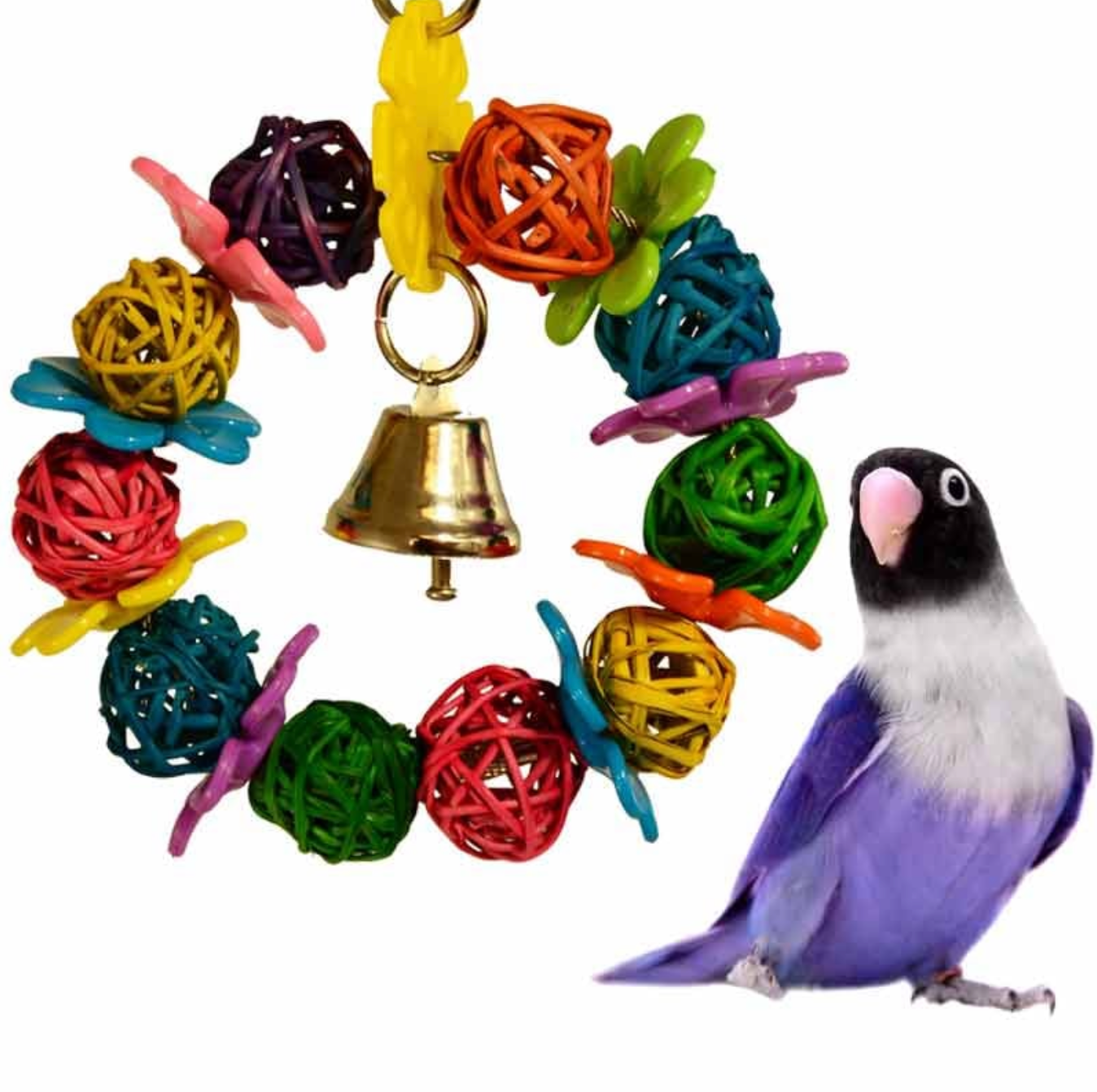 Daisy Ring Bird Toy