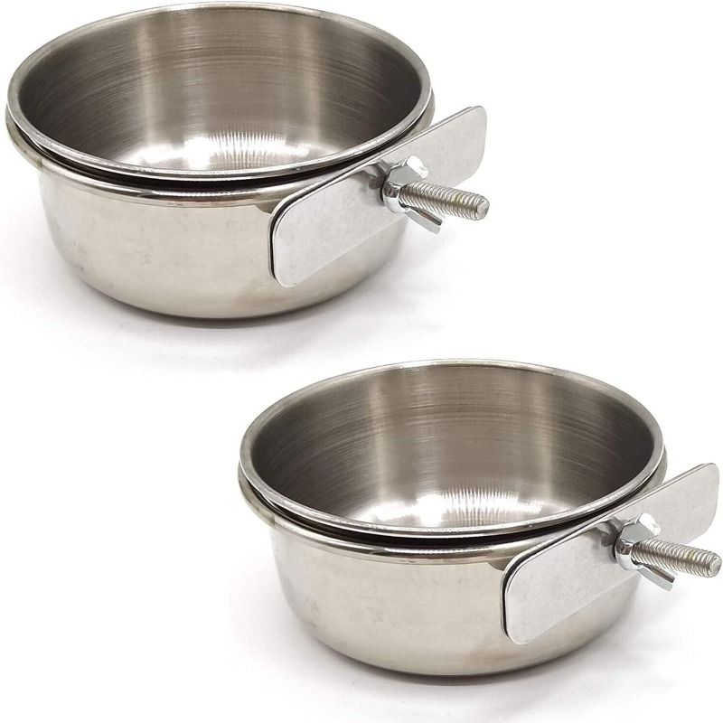 Stainless Bolt On Coop Cups - 10 Oz (2 Pck)