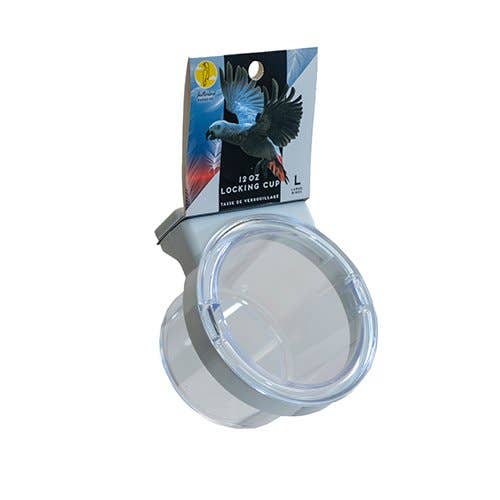 Plastic Crock with Locking Ring: Small - 12 oz.