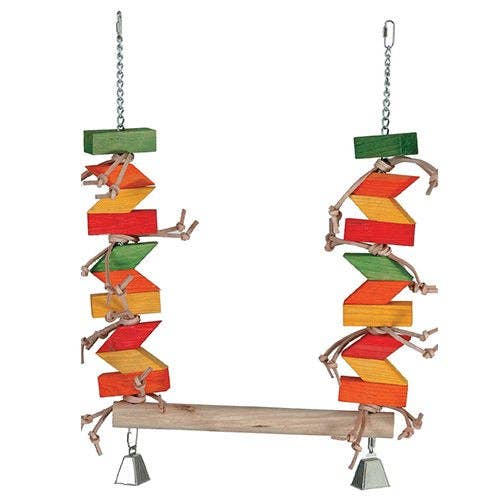 Activity Swing Bird Toy Featherland Paradise: Large